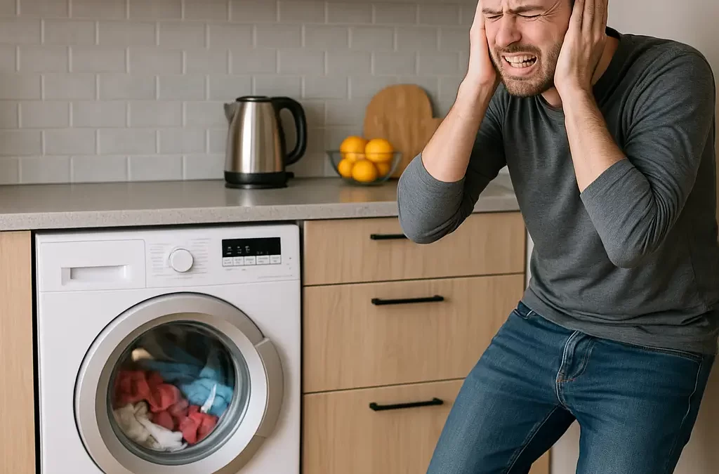 چرا ماشین بیاسشویی صدای زیادی می دهد؟