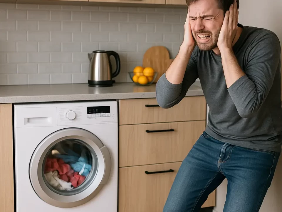 چرا ماشین بیاسشویی صدای زیادی می دهد؟