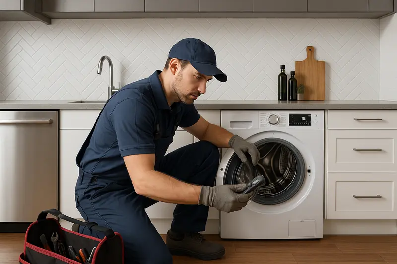 افزایش عمر ماشین لباسشویی با سرویس دوره‌ای