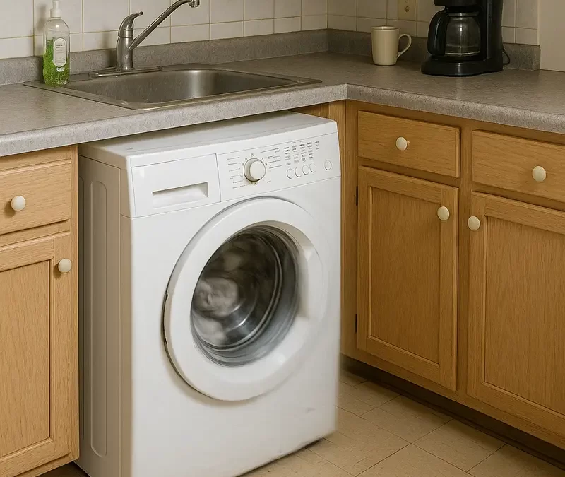 چرا ماشین لباسشویی می‌لرزد؟