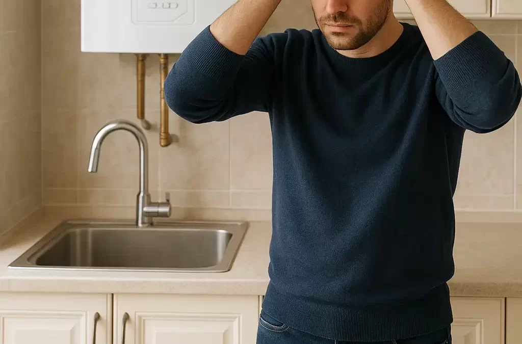 چرا پکیج روشن میشه ولی آب گرم نمیشه