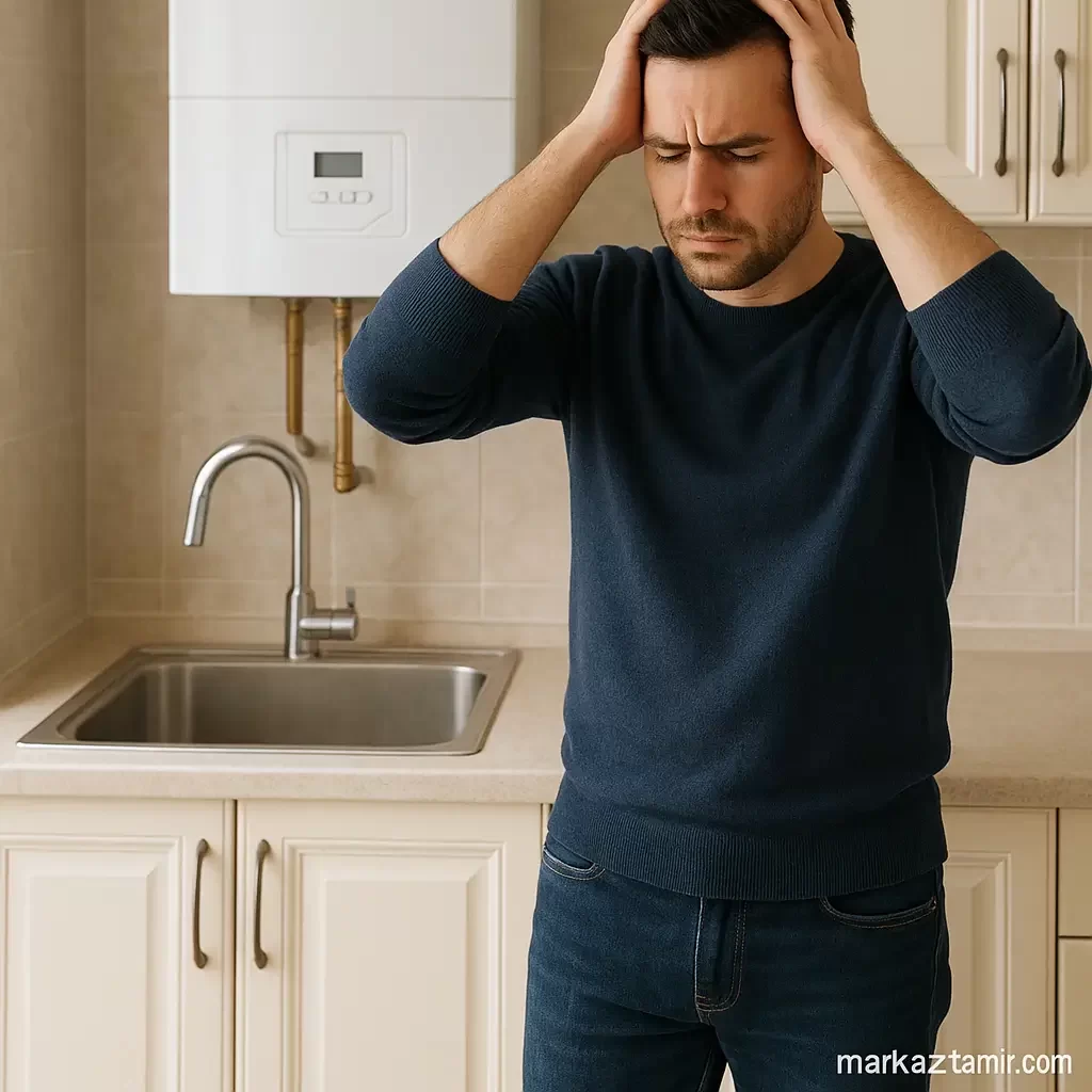 چرا پکیج روشن میشه ولی آب گرم نمیشه