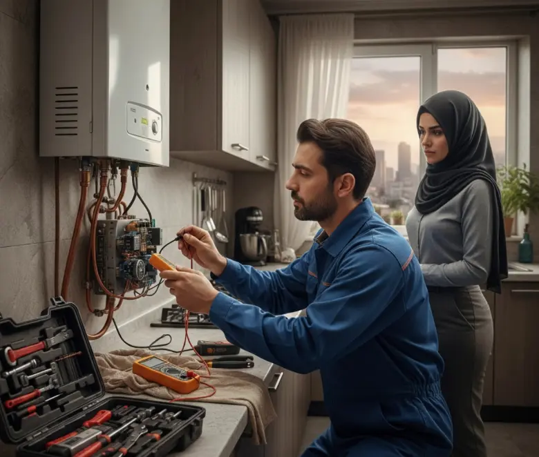 قیمت تعمیر پکیج