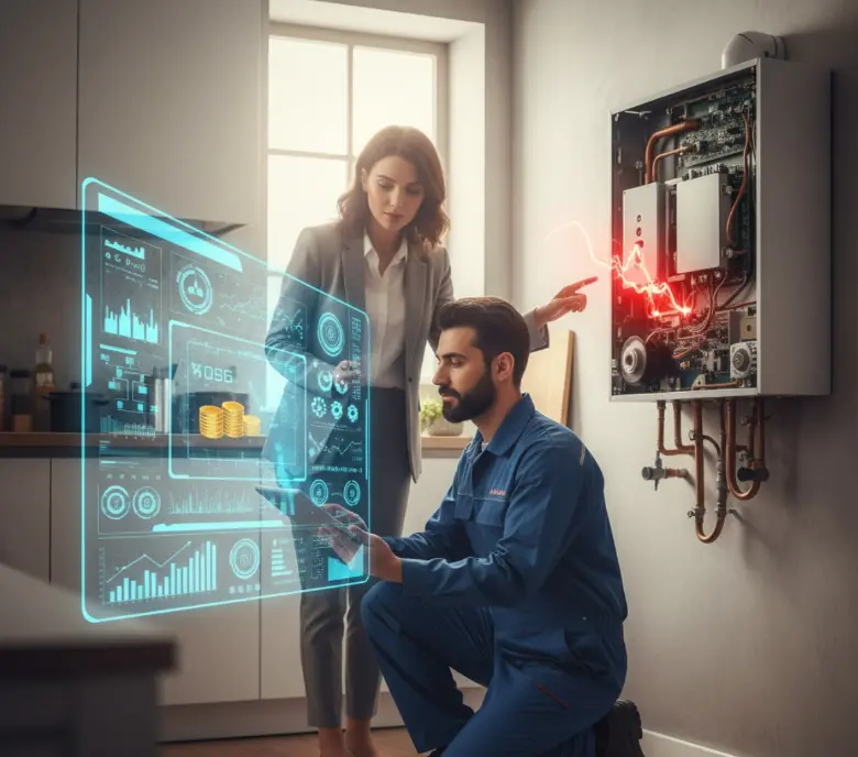 قیمت تعمیرات پکیج در تهران