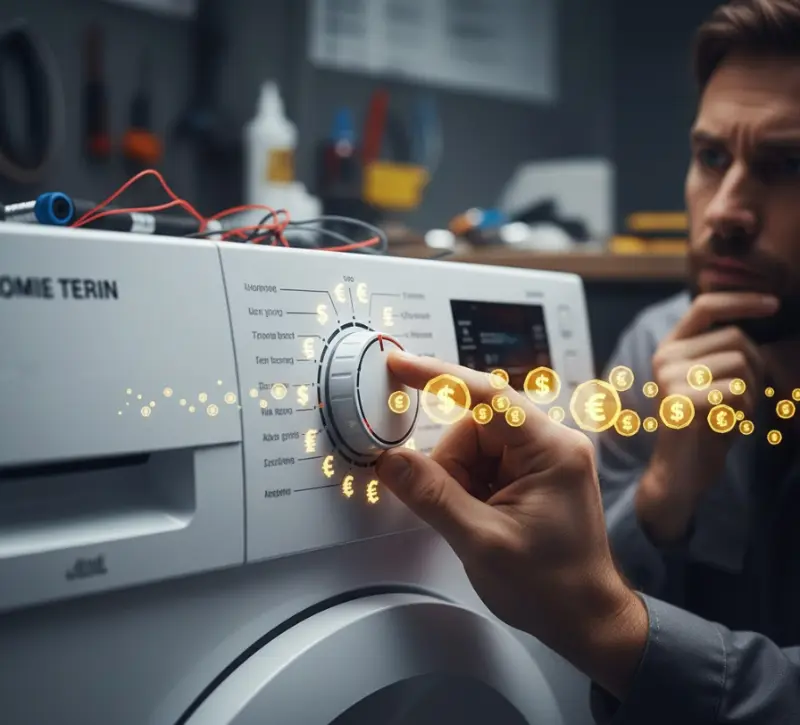 دستمزد تعمیرکار ماشین لباسشویی