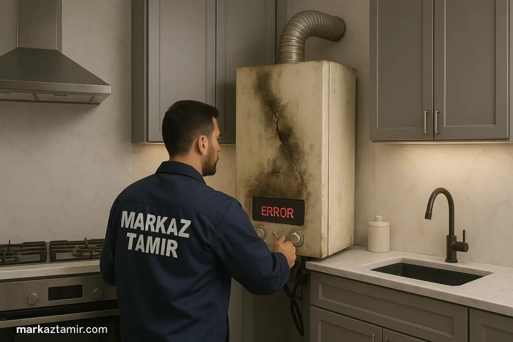 چرا پکیج دیواری مدام روشن و خاموش می‌شود؟