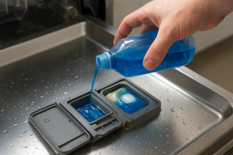 دوزینگ نامناسب مواد شوینده