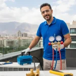 آموزش نصب کولر گازی