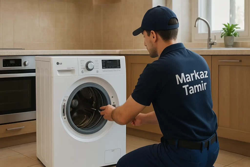 رفع مشکل ماشین لباسشویی الجی