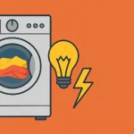 کاهش مصرف برق ماشین لباسشویی