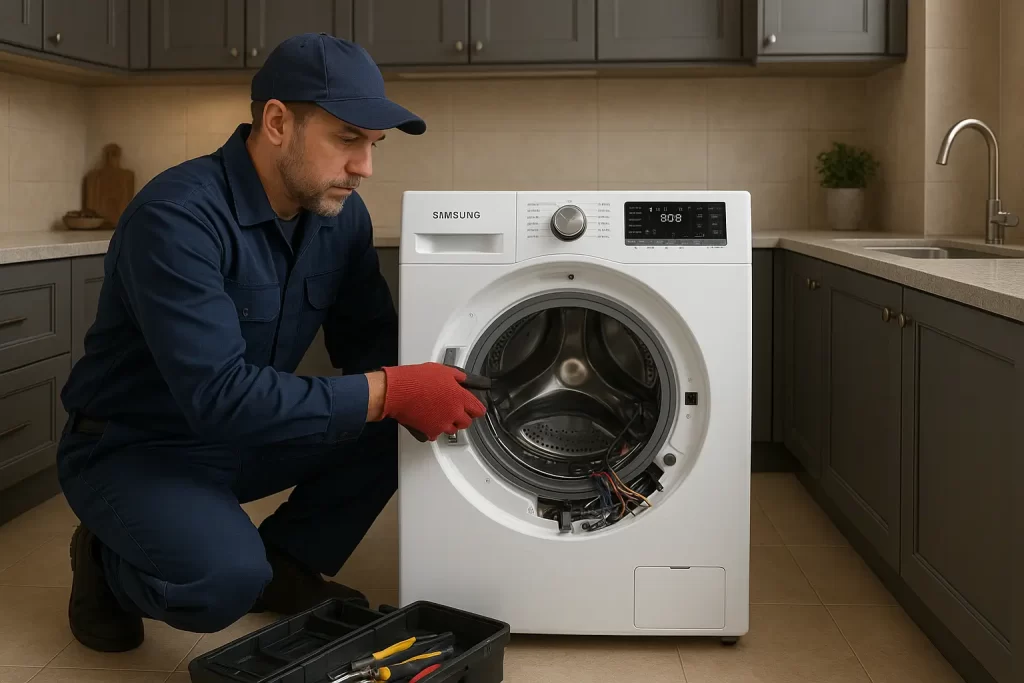 تعمیر ماشین لباسشویی سامسونگ