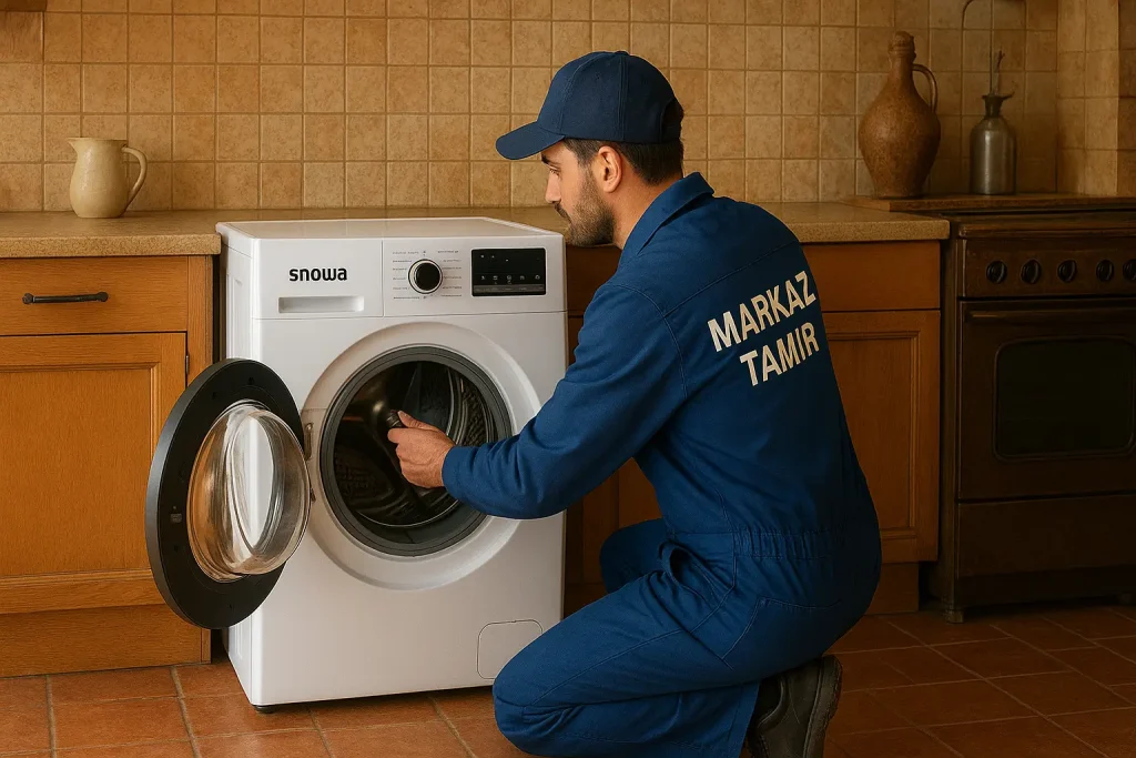 رفع مشکل ماشین لباسشویی اسنوا